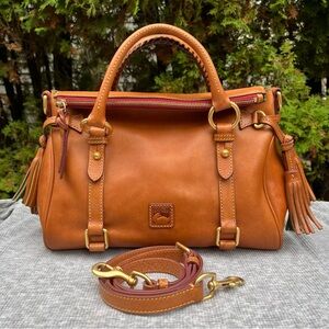 Dooney & Bourke Florentine Satchel in Natural